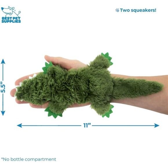 Dog Squeaky Chew Toys Fun Skin,Plush,Wild Duck,Hare,Squirrel,Alligator - Picture 4 of 7